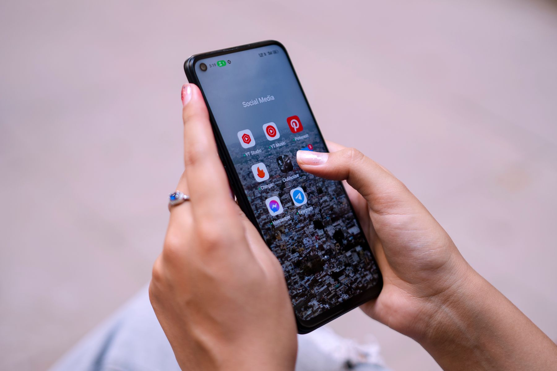 Shopper subscribing to email and SMS on their phone